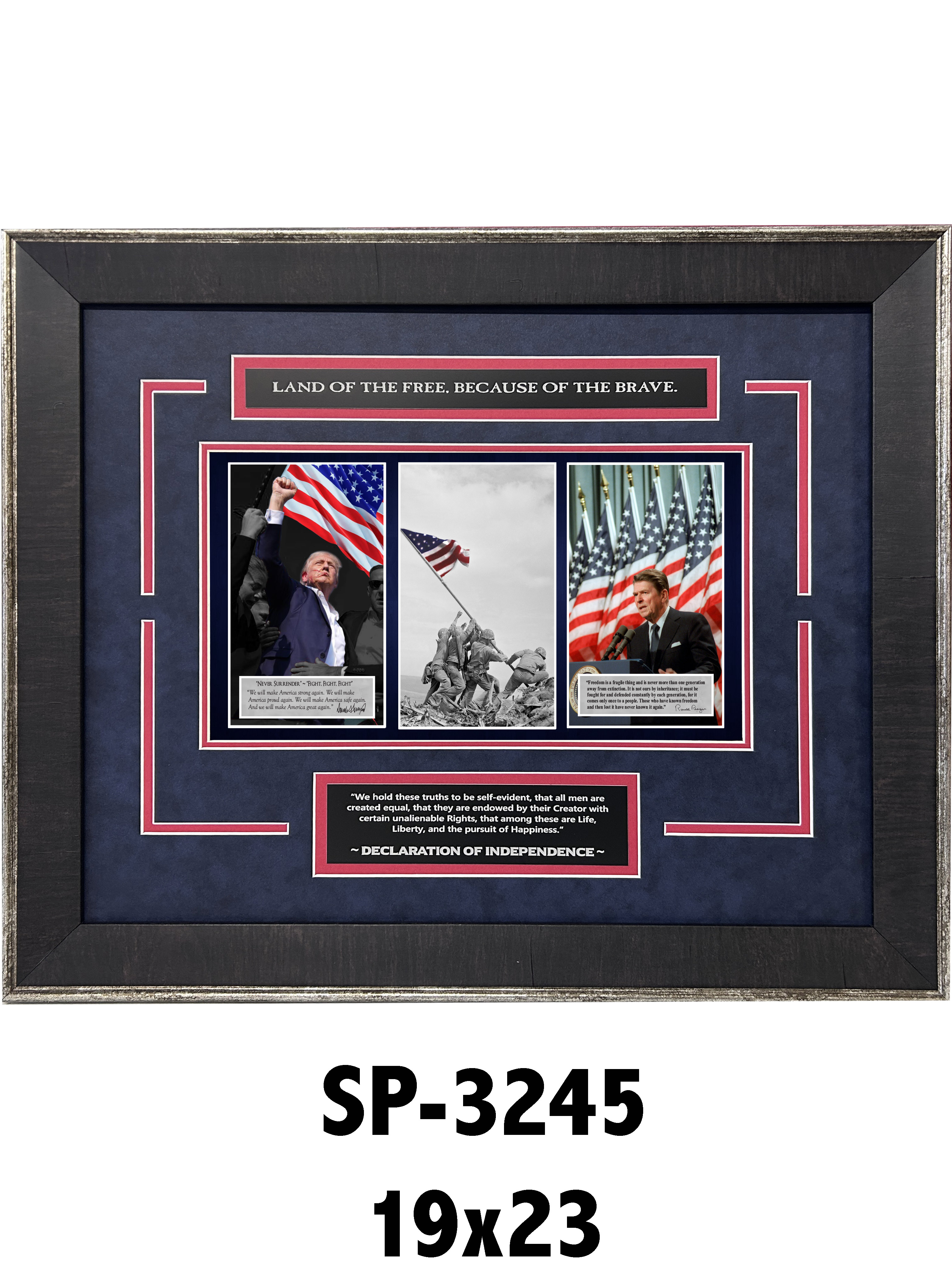Land of the Free Iwo Jima Collectible