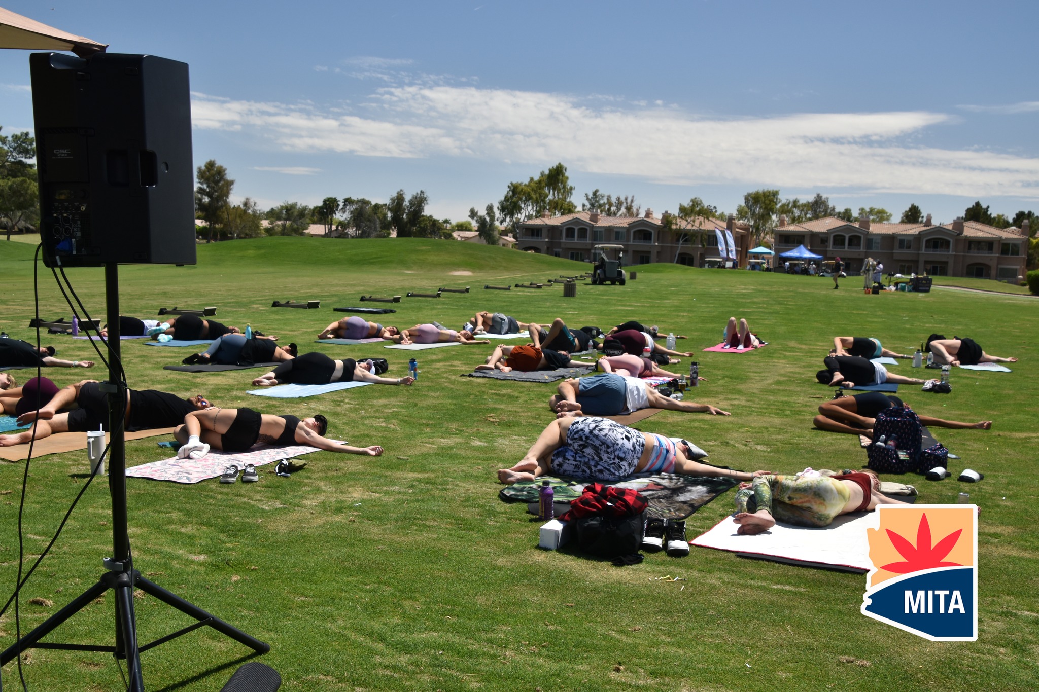 Yoga on the Driving Range AGC Executive Invitational