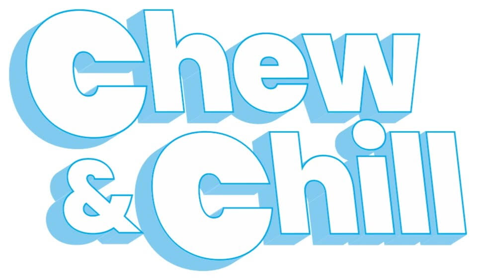 Chew & Chill Logo White