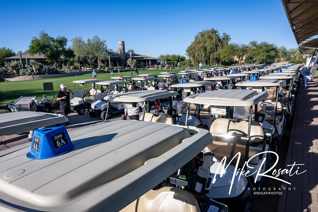 AGC golf carts at Kierland