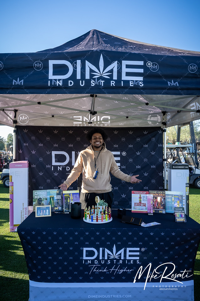 Dime sponsor driving range activation